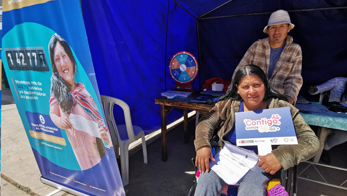 La Libertad: pobladores de zonas alejadas recibieron certificados de discapacidad y accedieron a feria multiservicios “Caravana Contigo”