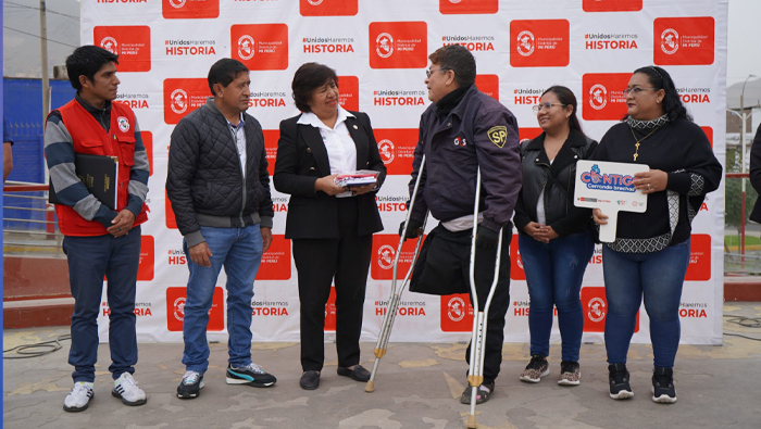 Mi Perú: programa Contigo reconoce a usuario con discapacidad por el Día del Padre