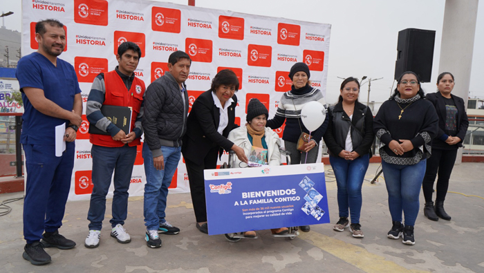 Mi Perú: programa Contigo reconoce a usuario con discapacidad por el Día del Padre