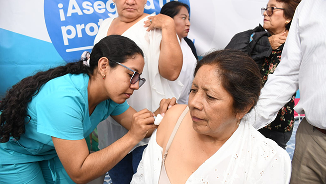 116 mil adultos mayores serán inmunizados en Lambayeque