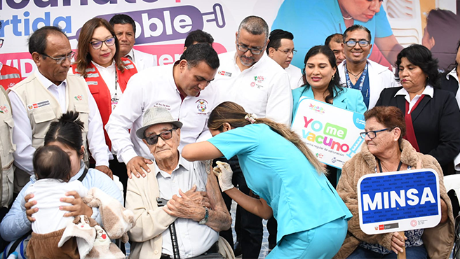 116 mil adultos mayores serán inmunizados en Lambayeque