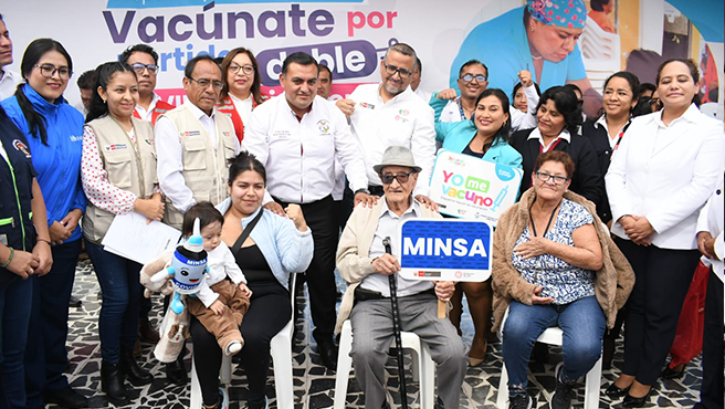 116 mil adultos mayores serán inmunizados en Lambayeque