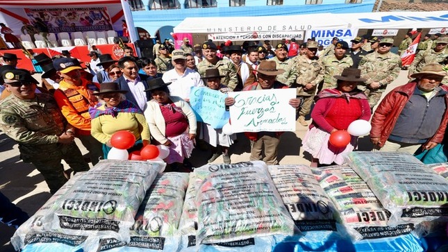 Más de 41 mil atenciones se brindaron en acciones cívicas impulsadas por las FF. AA. en Ayacucho