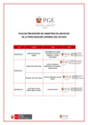 Vista preliminar de documento PLAN DE PREVENCIÓN DE SINIESTROS EN ARCHIVOS