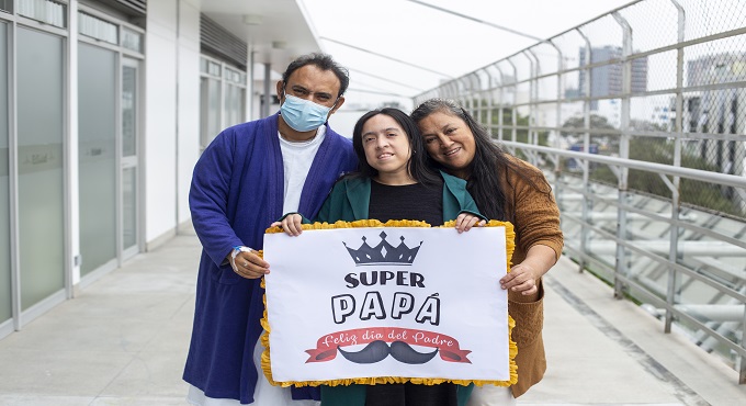 Papá trasplantado de corazón: “Voy a llegar a casa para volver a abrazar a mis hijos”