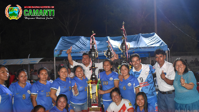 Camanti Celebra a los Campeones del Torneo Inter Municipalidades