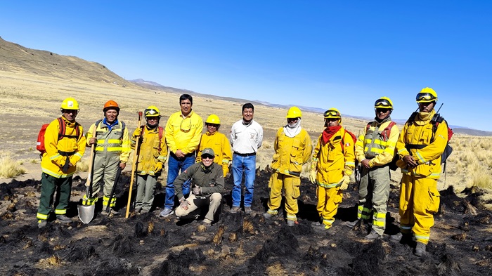 taller incendios forestales