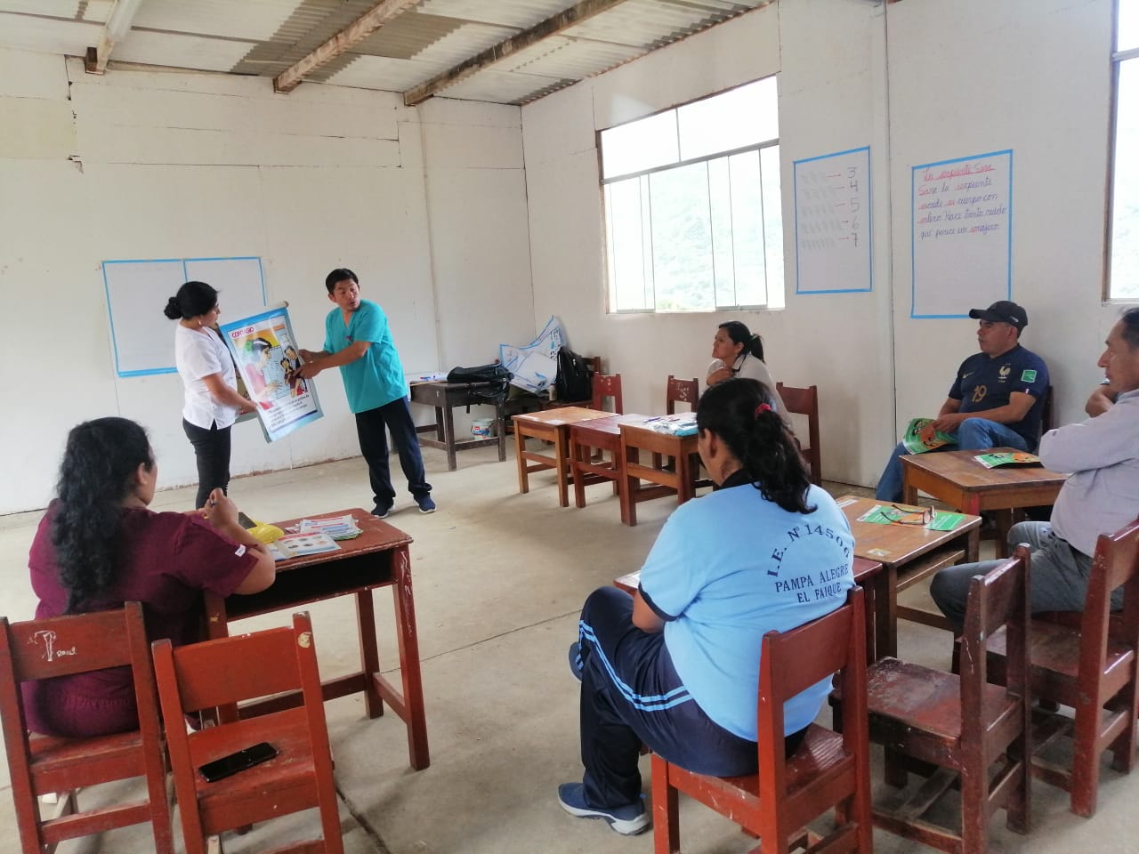 GORE capacita a profesores de El Faique para prevenir VIH SIDA y tuberculosis