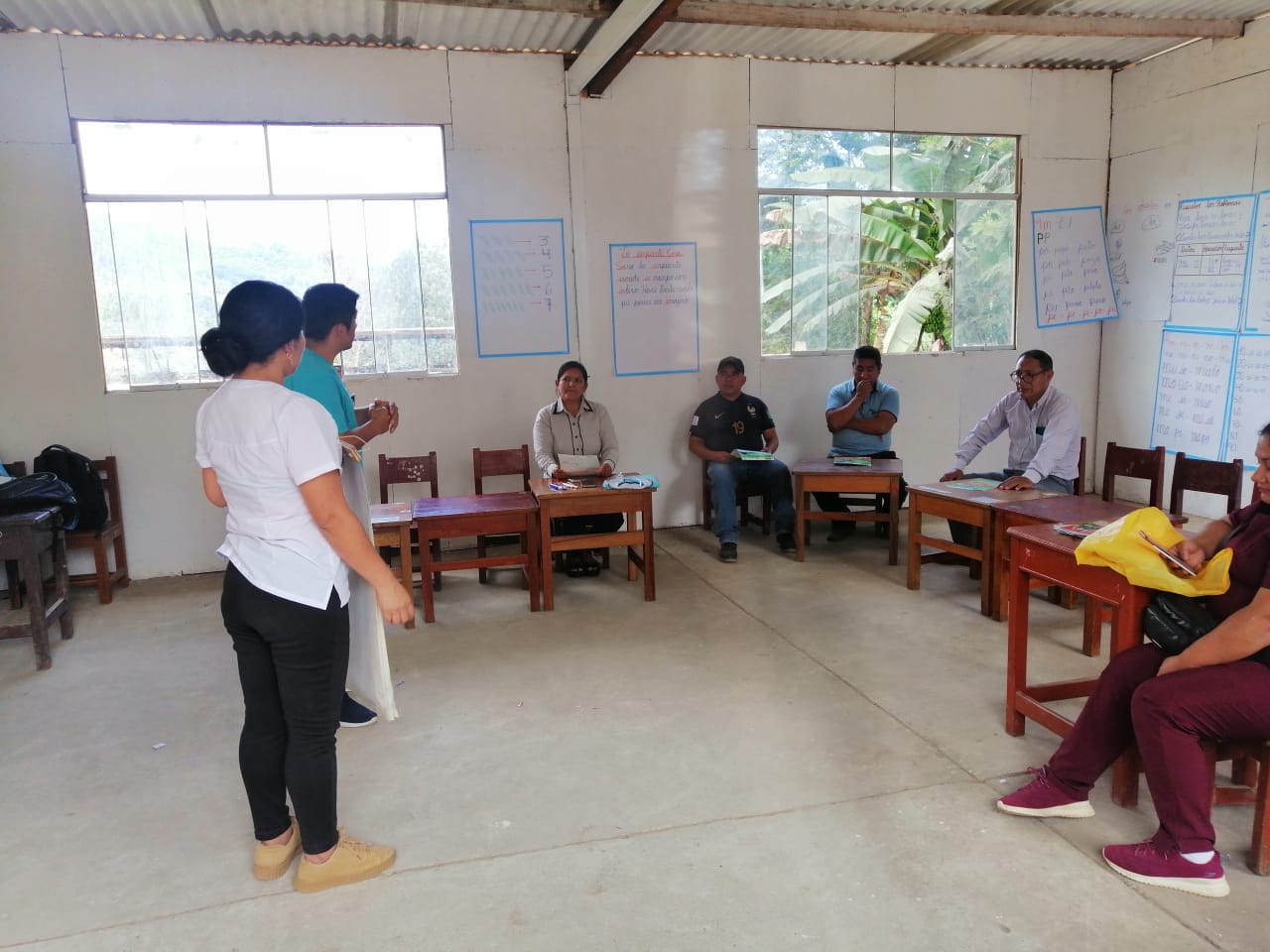 GORE capacita a profesores de El Faique para prevenir VIH SIDA y tuberculosis