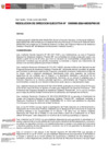 Vista preliminar de documento Resolución Directoral Ejecutiva