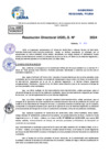 Vista preliminar de documento Resolucion Directoral N° 003801-2024