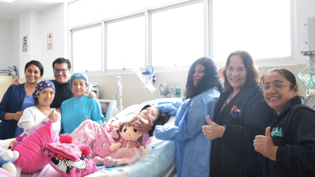 INSN: Niña de UCIN es trasladada luego de casi dos años a hospital regional de Lambayeque 