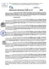 Vista preliminar de documento Resolucion Directoral N° 003808-2024