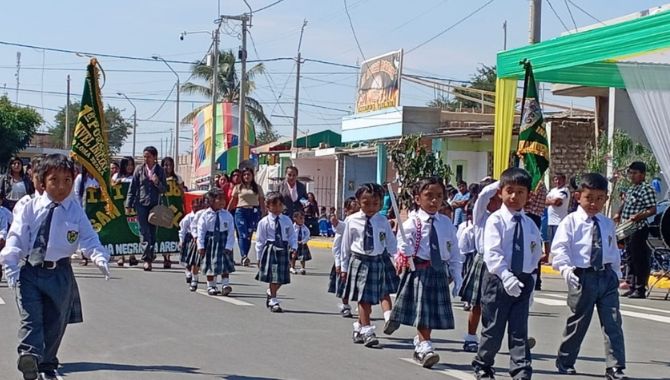 Celebración del 104° aniversario del distrito de La Arena 