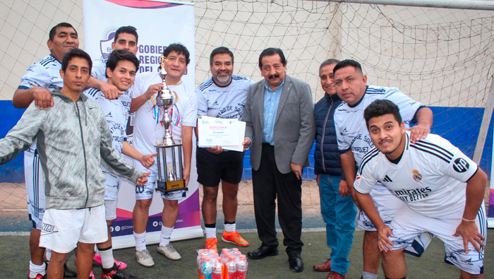 El Campeón del torneo deportivo.