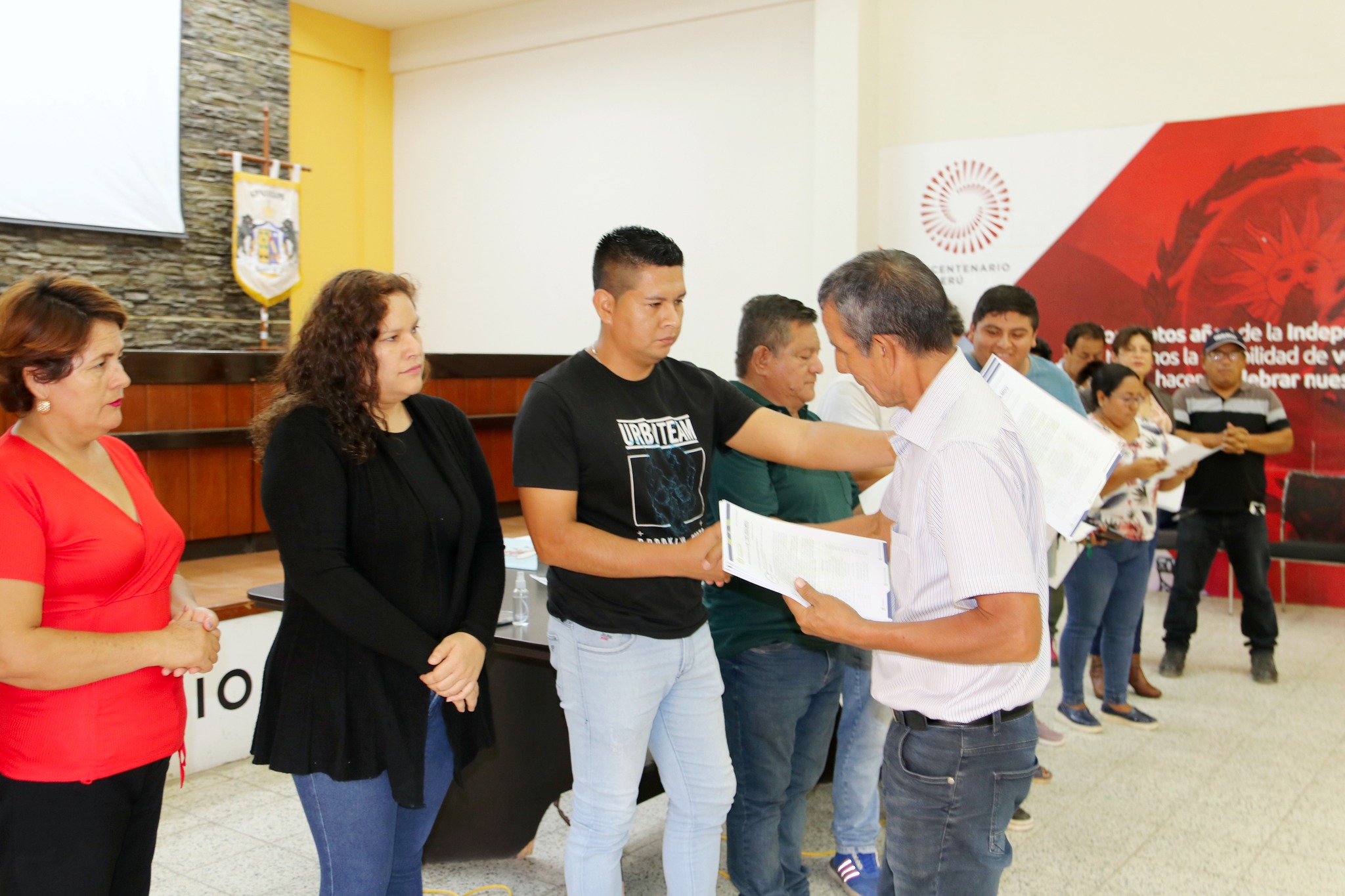 juramentación al "Comité de la Feria