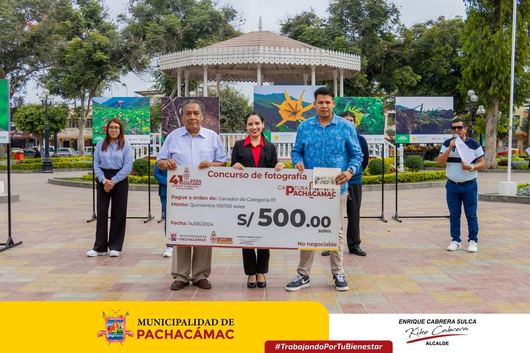Ganadores del concurso Captura Pachacámac