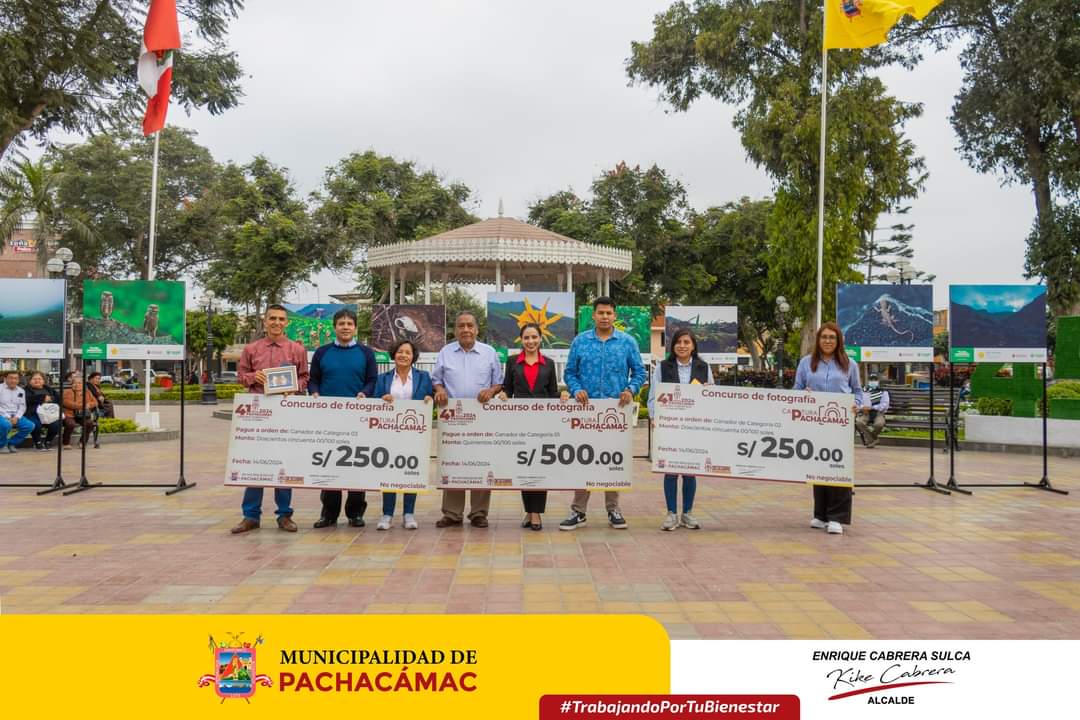 Ganadores del concurso Captura Pachacámac