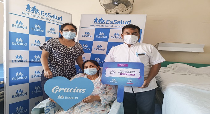 EsSalud: Mamita de 53 años le dice adiós a la diálisis gracias exitoso trasplante renal en el hospital Almanzor Aguinaga