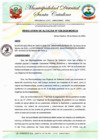 Vista preliminar de documento RESOLUCION DE ALCALDIA N° 038-2024-MDSC/A