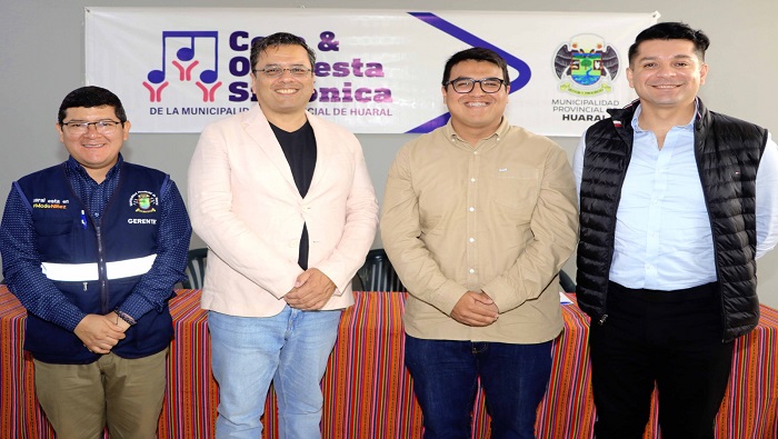 La MPH recibe al maestro Rafael Rodr铆guez para impulsar proyectos sinf贸nicos