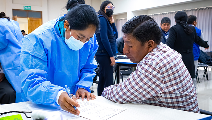 Promueven salud ocupacional para el bienestar de los trabajadores de la Empresa Municipal de Saneamiento Básico de Puno
