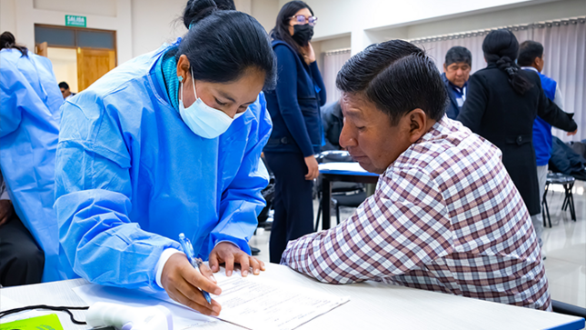 Promueven salud ocupacional para el bienestar de los trabajadores de la Empresa Municipal de Saneamiento Básico de Puno