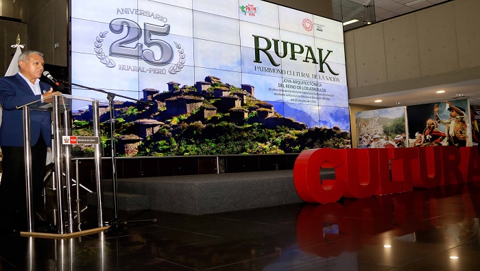  Cárdenas participa de conferencia de prensa por los XXV de Rupak