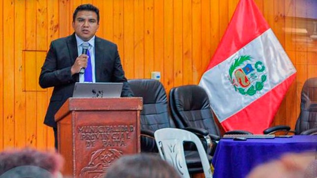 Alcalde pedro cuadros rindió cuentas de su gestión en la I AUDIENCIA PÚBLICA 2024