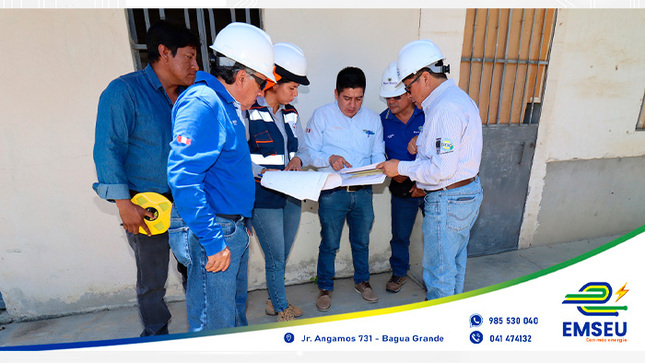 Avances en el proyecto de construcción de la nueva Sub estación de transformación en Bagua Grande.