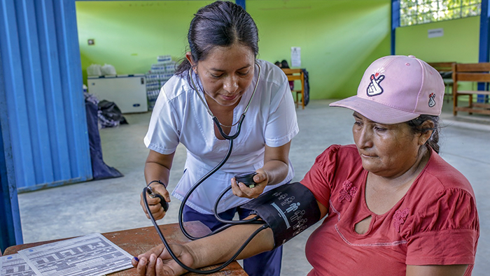 San Martín: Llevan atenciones médicas y plataformas del Estado a más de 200 familias de caserío de Pólvora