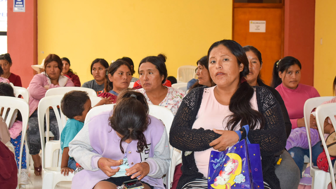 Capacitamos a las Mamás del Programa Vaso de Leche
