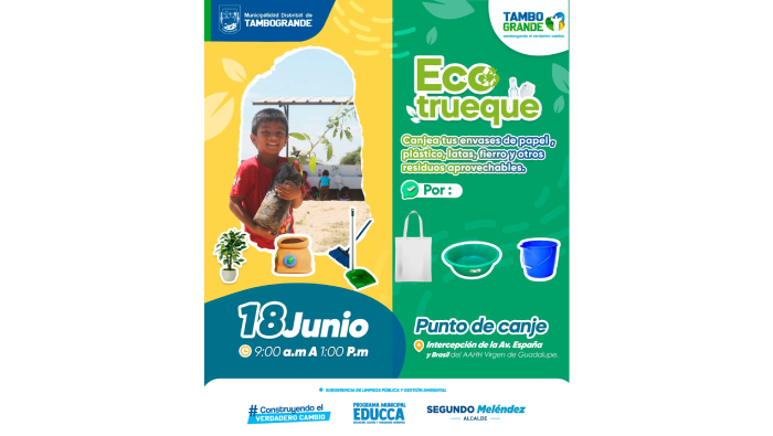 ECOTRUEQUE MUNICIPAL TAMBOGRANDE 2024