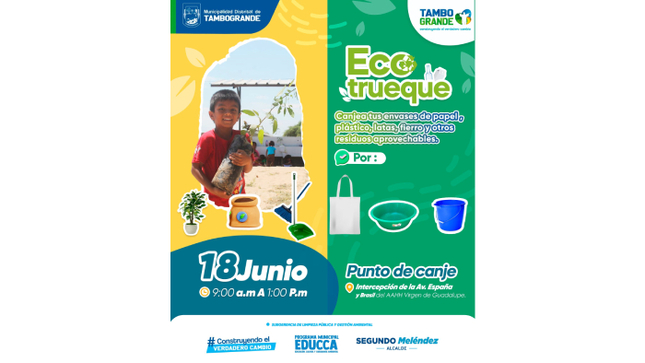 ECOTRUEQUE MUNICIPAL TAMBOGRANDE 2024 