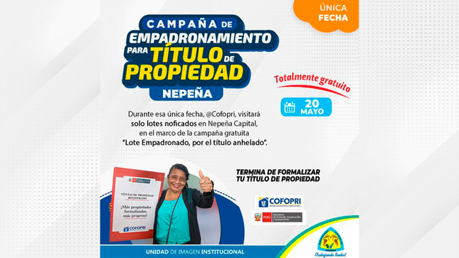 Empadronamiento solo para la Capital Nepeña
