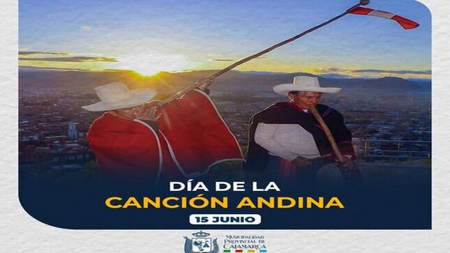 "Hoy celebramos el Día de la Canción Andina, homenajeando la riqueza cultural y musical de nuestros pueblos andinos. ¡Que su melodía siga resonando en nuestros corazones! 🎶