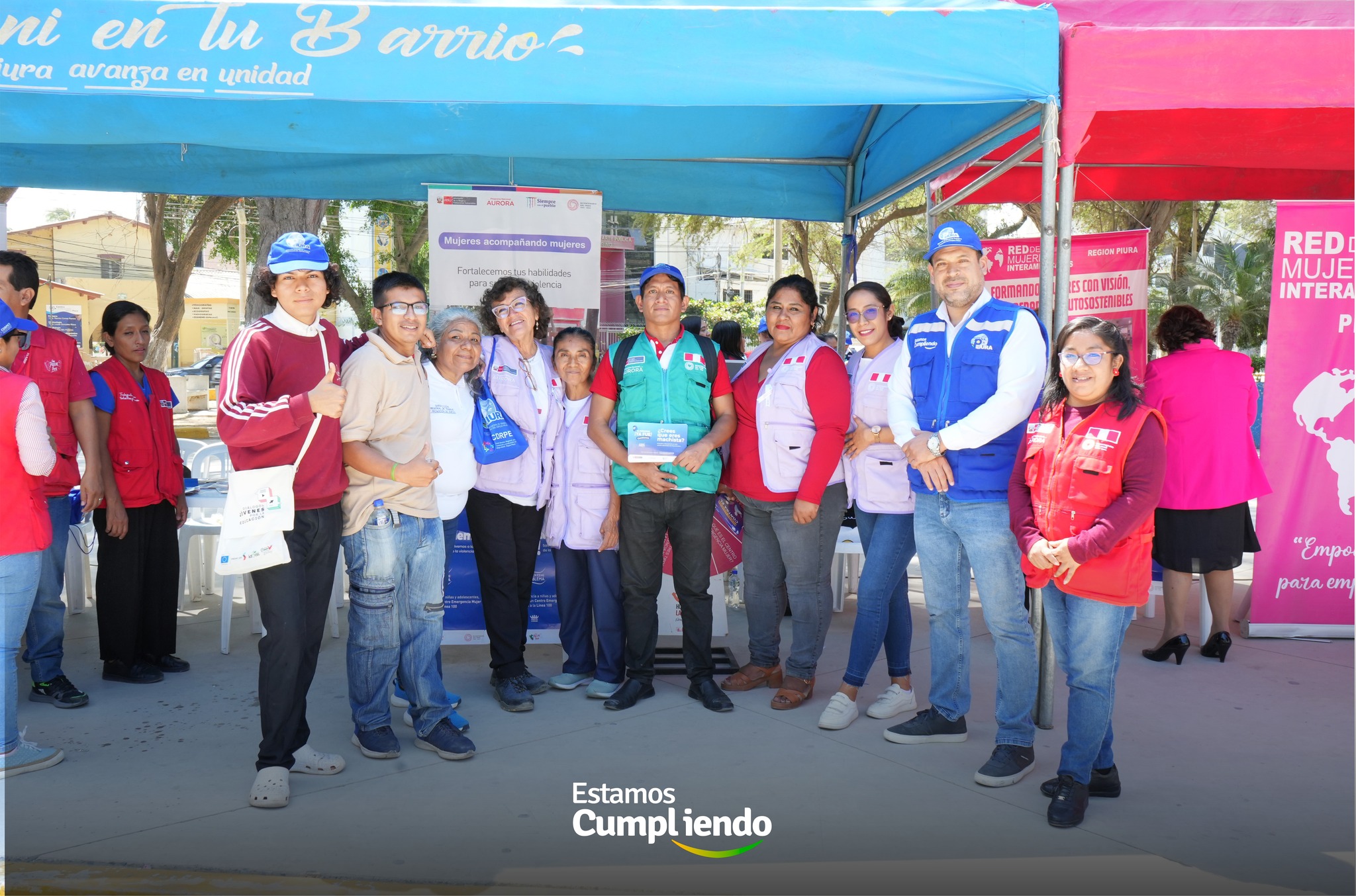 Trabajo Infantil de Piura (CDRPETI), de la DRTPE Piura, organiz贸 la Feria Informativa Multisectorial,