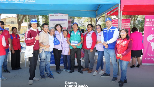 Trabajo Infantil de Piura (CDRPETI), de la DRTPE Piura, organizó la Feria Informativa Multisectorial,