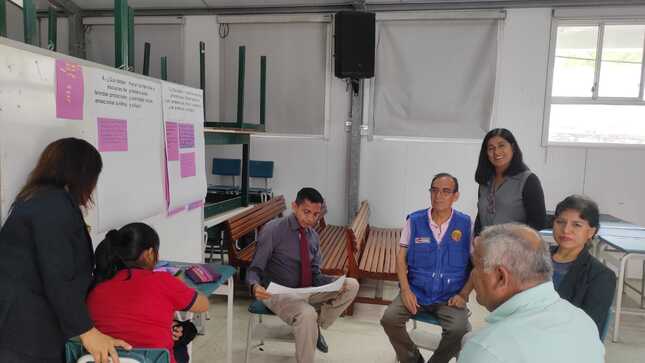 Talleres descentralizados de elaboración del PEL del Distrito de Castilla en IIEE
