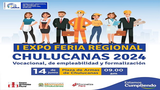 orientaciΓ³n y oportunidades de empleo a la comunidad distrital de Chulucanas.