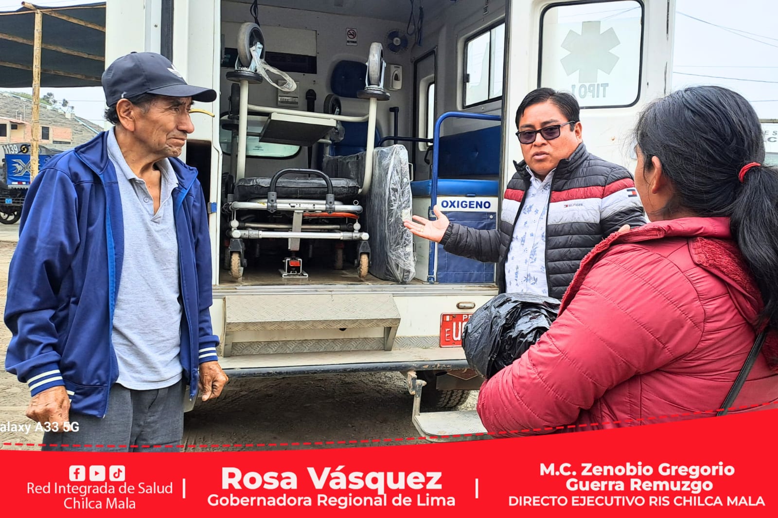 Para garantizar la vida de pacientes, el Gobierno Regional de Lima da mantenimiento a ambulancia.