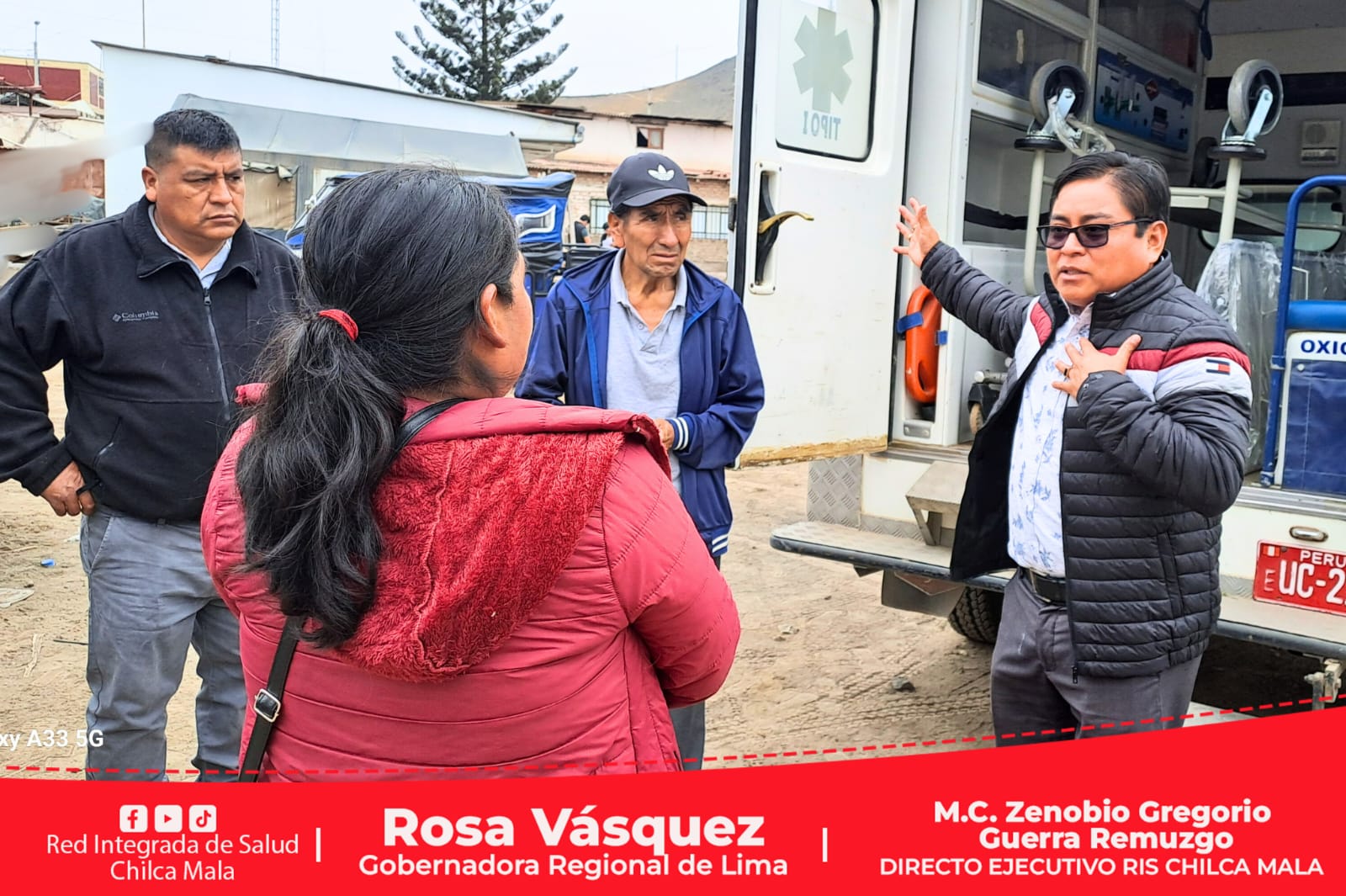 Para garantizar la vida de pacientes, el Gobierno Regional de Lima da mantenimiento a ambulancia.
