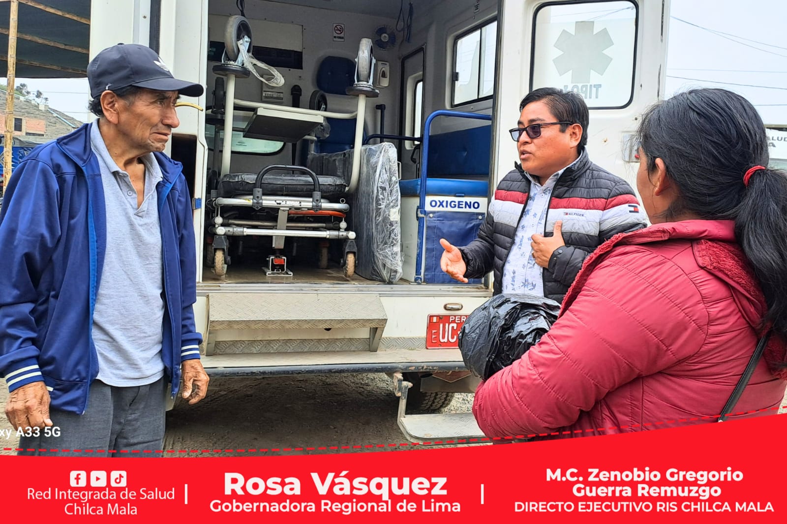 Para garantizar la vida de pacientes, el Gobierno Regional de Lima da mantenimiento a ambulancia.
