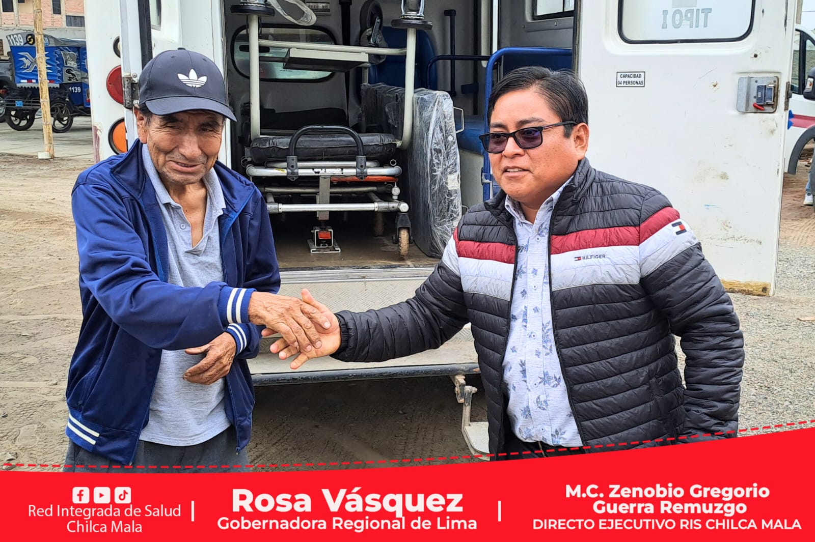 Para garantizar la vida de pacientes, el Gobierno Regional de Lima da mantenimiento a ambulancia.