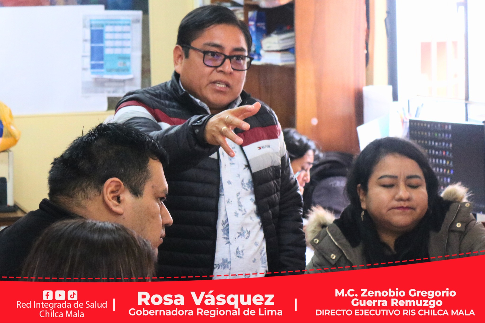 Director de la RIS Chica Mala se reúne con sindicato
