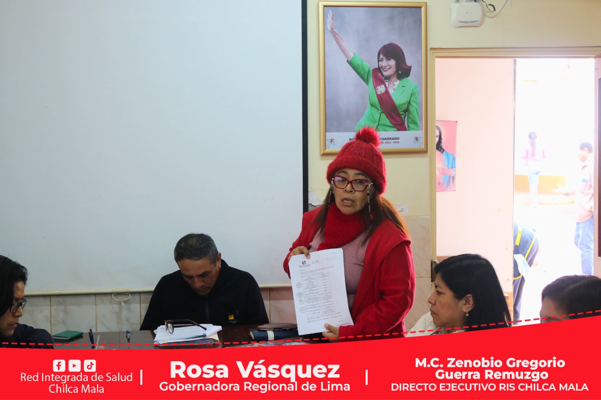 Director de la RIS Chica Mala se reúne con sindicato