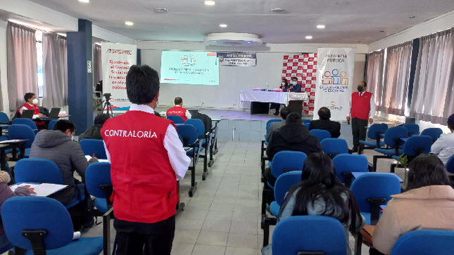 Pasco. - La Contraloría General recibirá alertas y denuncias ciudadanas sobre presuntas irregularidades en la administración pública en la provincia de Daniel Alcides Carrión durante la audiencia pública denominadas “La Contraloría te escucha”. 