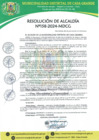 Vista preliminar de documento Resolución de Alcaldía 158-2024