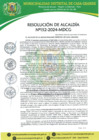 Vista preliminar de documento Resolución de Alcaldía 152-2024