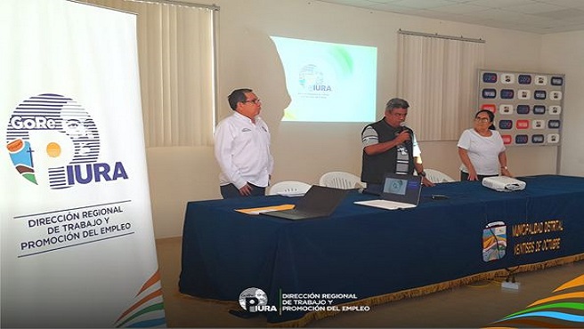 dirigida por el Dr. Eduardo Zapata. Este evento estuvo a cargo de la Subdirección de Inspección de Trabajo, de la DRTPE Piura..
